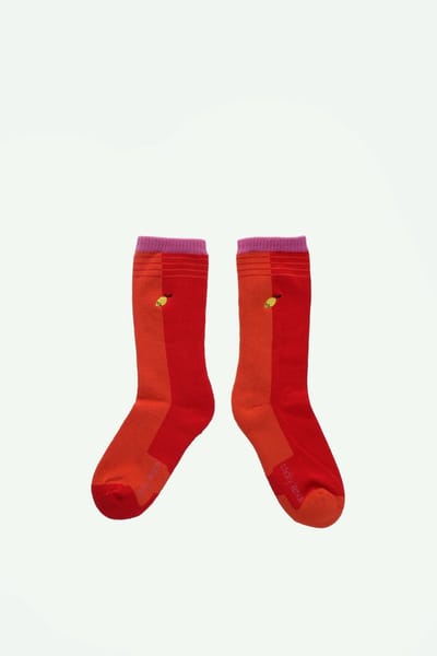 Sticky Lemon - sportieve sokken - beter samen - rugby rood