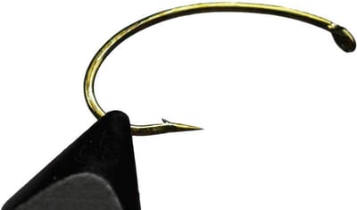 Tigofly 50pcs/lot Fly tie Nymph Hook wide gape Scud Shrimp Back Caddis Pupa Fly Fishing Barbed Hooks Size 4# 6# 8# 10# 12# 14# 16# 18#