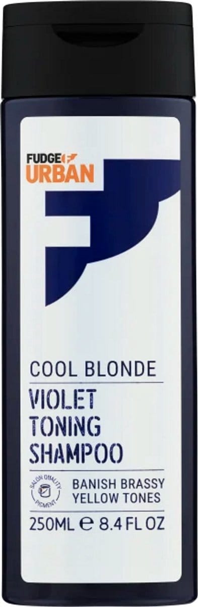 Fudge - Urban Cool Blonde Violet Toning Shampoo - 250ml