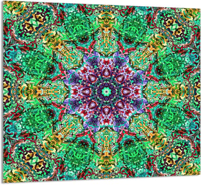 TMK ArtDeko - Glazen Beschermpaneel - 65x60cm - Hittebestendig - Veelzijdig Gebruik