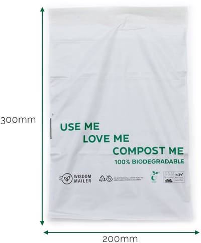 100% Biodegradable Mailer (200x300mm)
