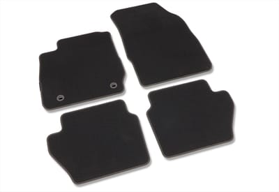 Automatten geschikt voor Ford Fiesta - 2008-2017 - 4-delig - Comfort - Uitvoering: Mk7.5 | afst. bevestigingspunten (bestuurder) 25,6 cm