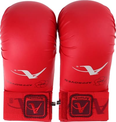 Arawaza Karate Mitts Rood Maat 6