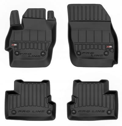 FROGUM – 3D Rubber Vloermatten voor MAZDA 3 II (2009-2013) – Set van 4 matten – TPE – Hoge rand 6 cm