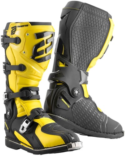 Bogotto MX-7 S Crosslaarzen Zwart Geel - Laars