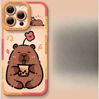 Capybara Geschikt voor Apple 16 Mobiele Telefoonhoesje 14 Beschermhoes 13 Iphone11 Cartoon 15promax Anti-val 12mini Apple 12PRO