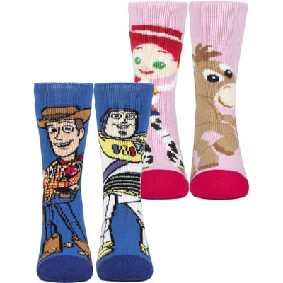 Heat Holders Lite 2 paar Toy Story kindersokken - Toy Story