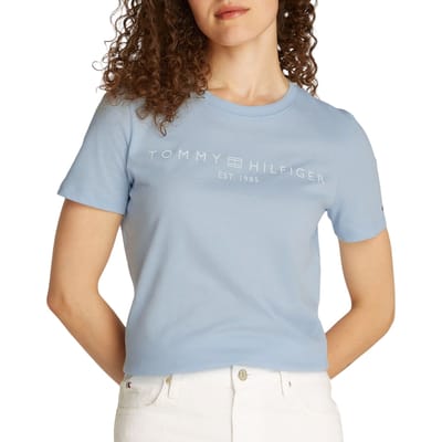 Tommy Hilfiger Regular Corp Logo Shirt Dames