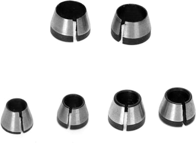 Router Collet Chuck Adapter Set 6mm, 6.35mm, 8mm voor Frees- en Graveermachines, Houtbewerking en Gereedschap Converters