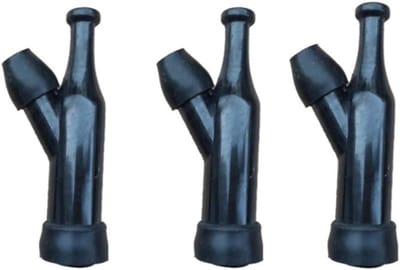 Voor Honda voor GX160 voor GX200 voor GX390 Ontsteking Boot Cap, 85 mm Flexibele Hoogspanning Cover voor 168F-192F Grasmaaier Onderdelen, 3-Pack Zwart