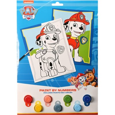 Schilderen op nummer - Paw Patrol - Skye - inclusief verf en kwast