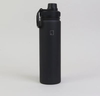 Dubbelwandige Thermosfles 650ml Zwart van Sophos Lifestyle