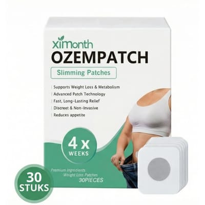 OzemPatch Afslankpleisters – 30 stuks – Voor Afslanken & Afvallen - Detox Pleisters - Vervangt Afslankpillen