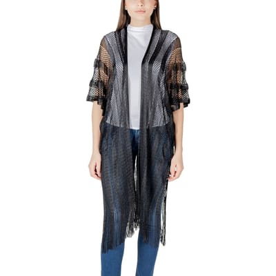 Franjezoom Rimpelmouw Cardigan