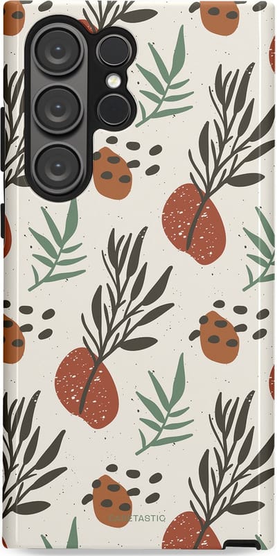 Casetastic Hoesje Geschikt voor Samsung S23 Ultra - Stijlvolle Beschermende Duo-layer Case - Zongetint
