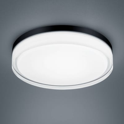 Helestra Tana LED plafondlamp, zwart, Ø 33 cm
