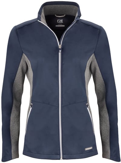 Cutter & Buck Navigate Softshell Jacket Dames 351459 - Dark Navy - L