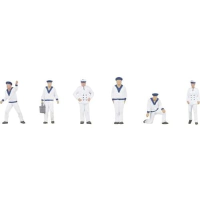 Faller 151749 H0 Matrozen figuren Geverfd, Staand