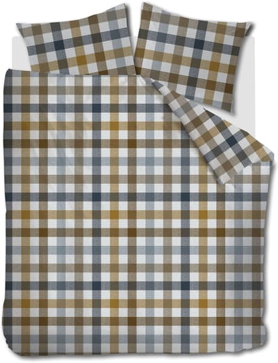 Beddinghouse Sem dekbedovertrek - Tweepersoons - 200 x 200/220 cm - Blauw