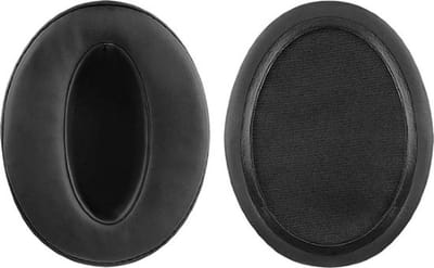 Oorkussens geschikt voor Sennheiser HD 4.40BT/HD 4.50BT (NC) - 2 Stuks - synthetische leer - Zwart
