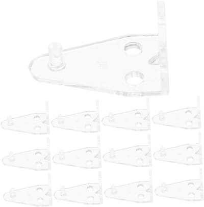 30 Stks Blind Hold down Beugels 2 Inch Doorzichtige Plastic Jaloezieën Haken Bodem Rail Hold Clips Vervanging Voor Horizontale Jaloezieën