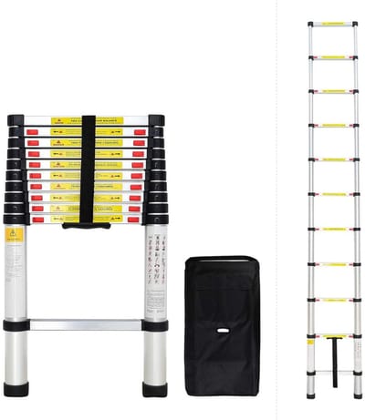 VELTRR® Telescopische Ladder - Huishoudtrap - Vouwladder - 3.2M