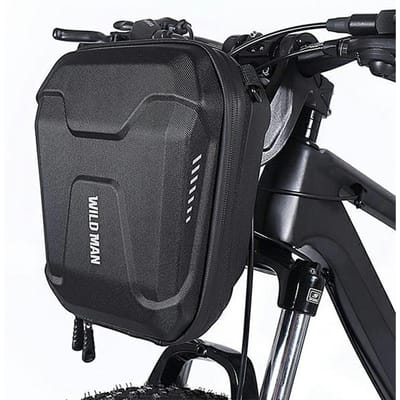 WILDMAN Fietskoffer/houder E8 frametas zwart/zwart