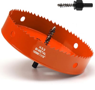 Bimetalen Gatzaag HSS M42 180mm voor Hout, Gipsplaat en Plaatstaal
