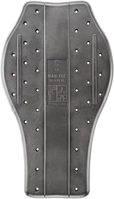 Rugbeschermer - Motor Rugprotector - Motorrijden Veiligheid - Flexibele Bescherming - XL Maat - Zwart