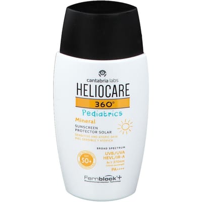 Heliocare 360° Pediatrics Mineral SPF50+ - Minerale Zonnecrème Kids 50 Crème