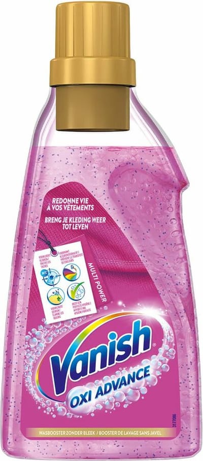 Vanish Oxi Advance - Vlekkenverwijderaar Gel - Zonder Bleek - Gekleurde Was - 750 ml