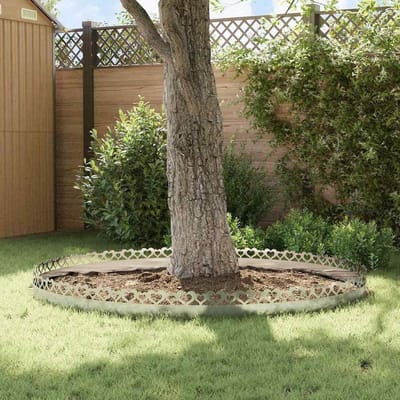 Gazonranden 20 stuks - Tuinranden metaal - Tuin afscheiden - Roestvrij staal - 103 cm lengte - Zilver