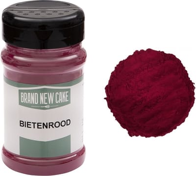 BrandNewCake® Bietenrood Poeder 165gr - Natuurlijke Kleurpoeder - Bietenpoeder