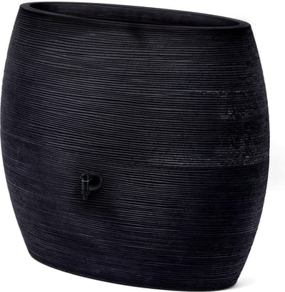 Capi Europe - Regenton Rib 250L - 48x102x92 - Grijs - Voor buiten - Breukbestendig - Lichtgewicht - Levenslang garantie