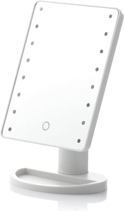 Tafel LED Spiegel - Verlichte Make-up Spiegel - Nauwkeurig OpMaken - Verstelbare Touch Verlichting