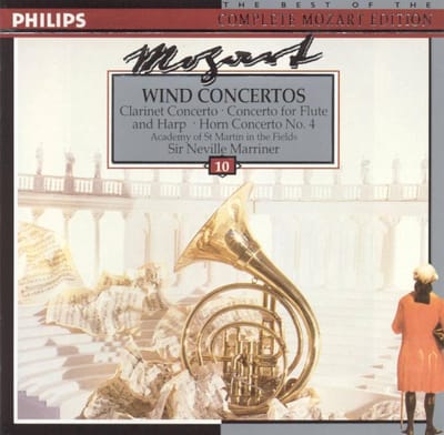 Mozart: Wind Concertos / Leister, Grafenauer, Marriner et al