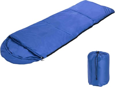 Ultralichte Slaapzak voor Camping en Outdoor, 210x75 cm, Waterafstotend Polyester, Geschikt voor 10-25 °C