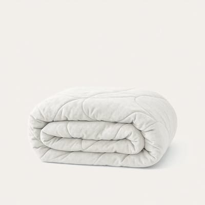 HappyBed Dekbed zonder overtrek 240x200 - Wasbaar Dekbed - Bedrukt dekbed zonder hoes - Hoesloos Dekbed - Lits Jumeaux - Foggy dew