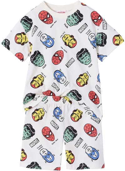 Vertbaudet Pyjashort jongen AVENGERS