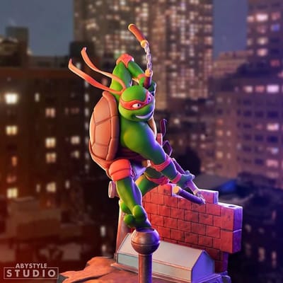 Teenage Mutant Ninja Turtles Michaelangelo - SFC Super Figure Collection 97 Verzamelfiguren standaard