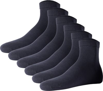 JOOP! Sokken Unisex premium essential organic cotton Quarter 6p Set van 6