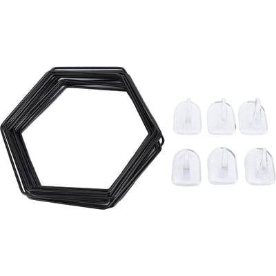 Trellis à Chaîne pour Plantes Grimpantes Intérieur Extérieur Accessoires pour Plantes d'Intérieur Treillis Mural de Jardin Plante black