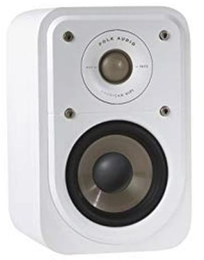 Compacte Satellietluidsprekers voor HiFi Home Cinema - 100 Watt, 2-Pakket, Diepe Bass, Hoge Resolutie, Wit