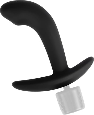 Rimba Electro Play - E-Stim Anaal Plug - E-Stim Prostaat Plug - Bi-Polair - Zwart