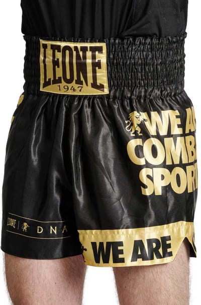 Leone1947 Dna Kickboks-en Muay Thai-shorts Zwart M Man