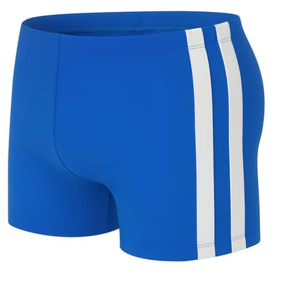 Zwemboxer Lagos Blauw - Maat M - Zwemboxer Heren Blauw - Swimwearclub