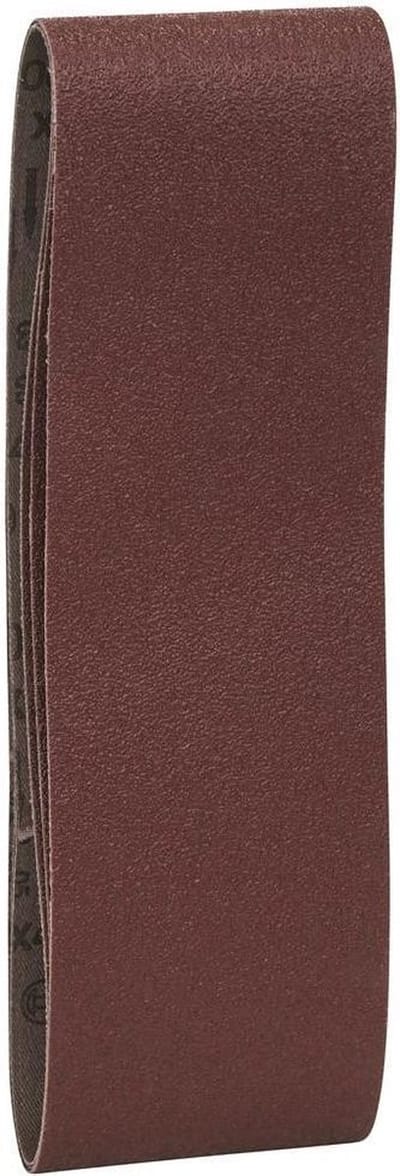 Bosch 3-delige schuurbandenset voor bandschuurmachines 75 x 533 mm - Korrel 60; 80; 100