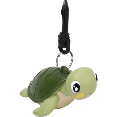 Duik Regulator Stofkap Siliconen Cartoon Schildpad Scuba Duiken Mondstukhouder met Sleutelhanger voor 2e Trap Regulator black