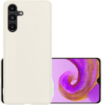Hoesje - Geschikt voor Samsung Galaxy A04s - Sterk & Shockproof - Hoes Cover - Siliconen Case - Wit