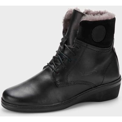 Winterlaarzen met lamsvacht - zwart - Gr. 37 van Goldner Fashion